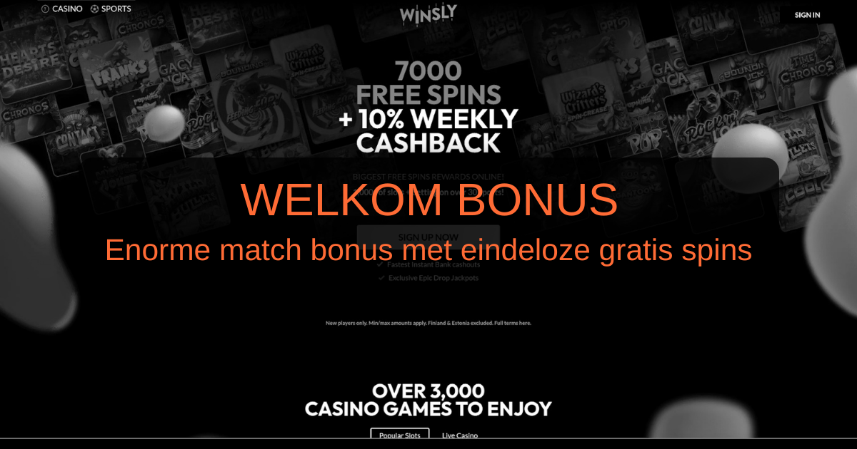 Winsly Casino Nederland
