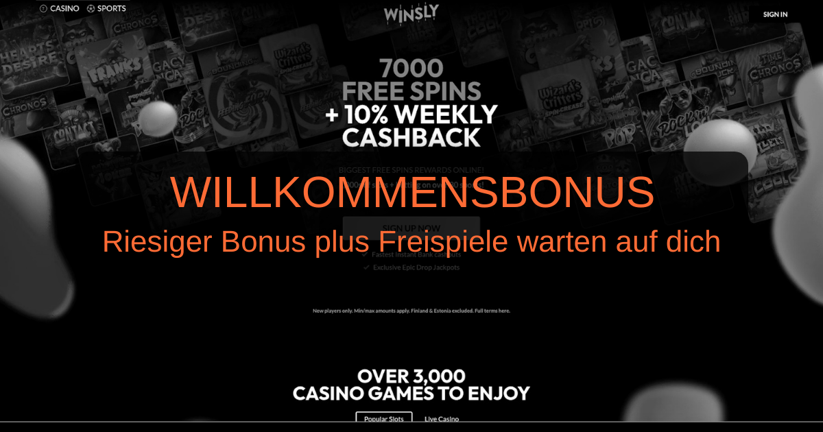 Winsly Casino Deutschland